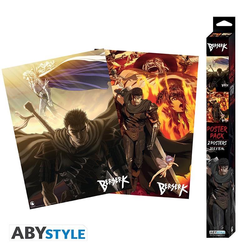 Abystyle  Poster - Packung mit 2 - Berserk - Artworks 