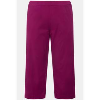 Ulla Popken Pantalon 7/8 Ruby Jambe Droite Taille Élastique  