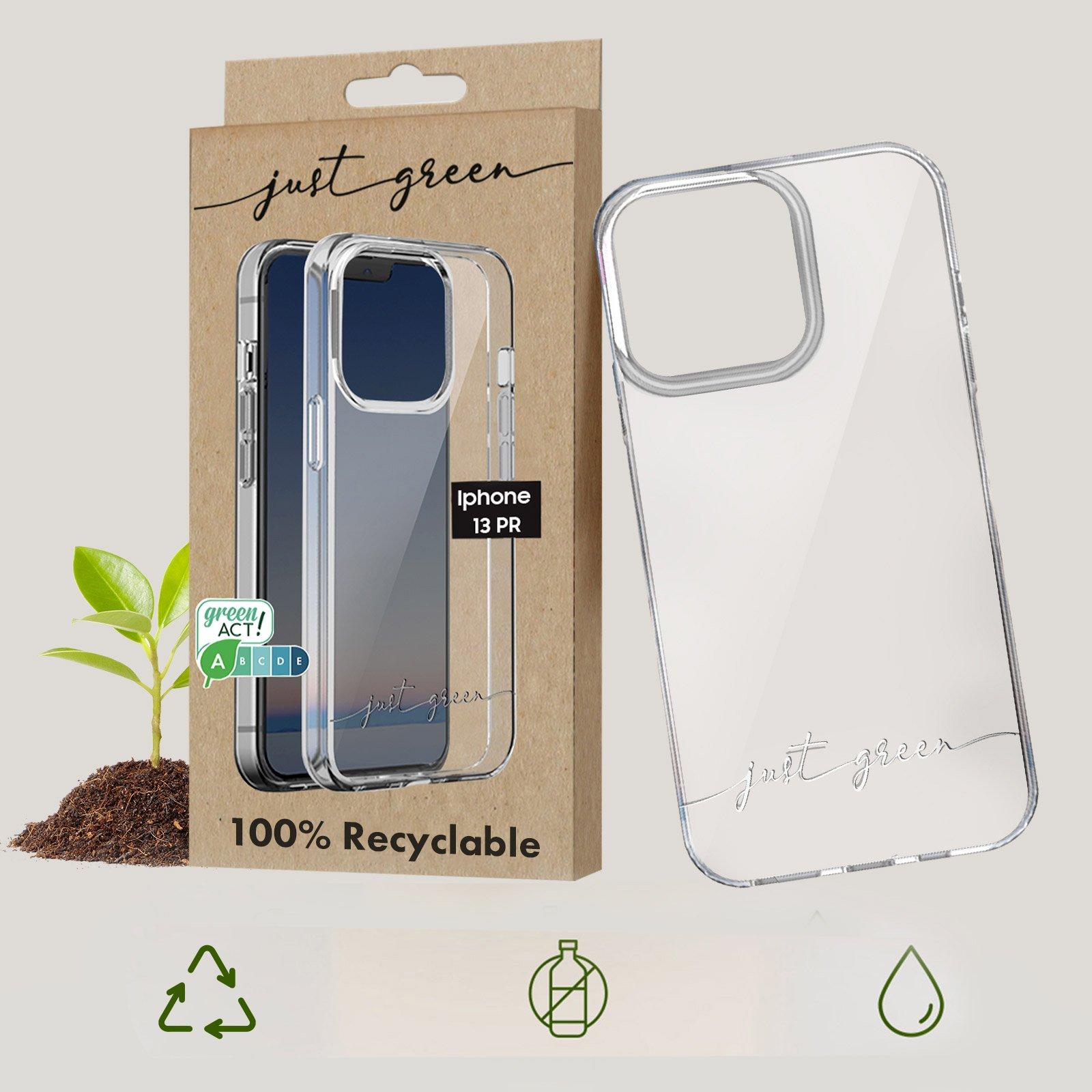 Just green  iPhone 13 Pro custodia per cellulare 15,5 cm (6.1") Cover Trasparente 