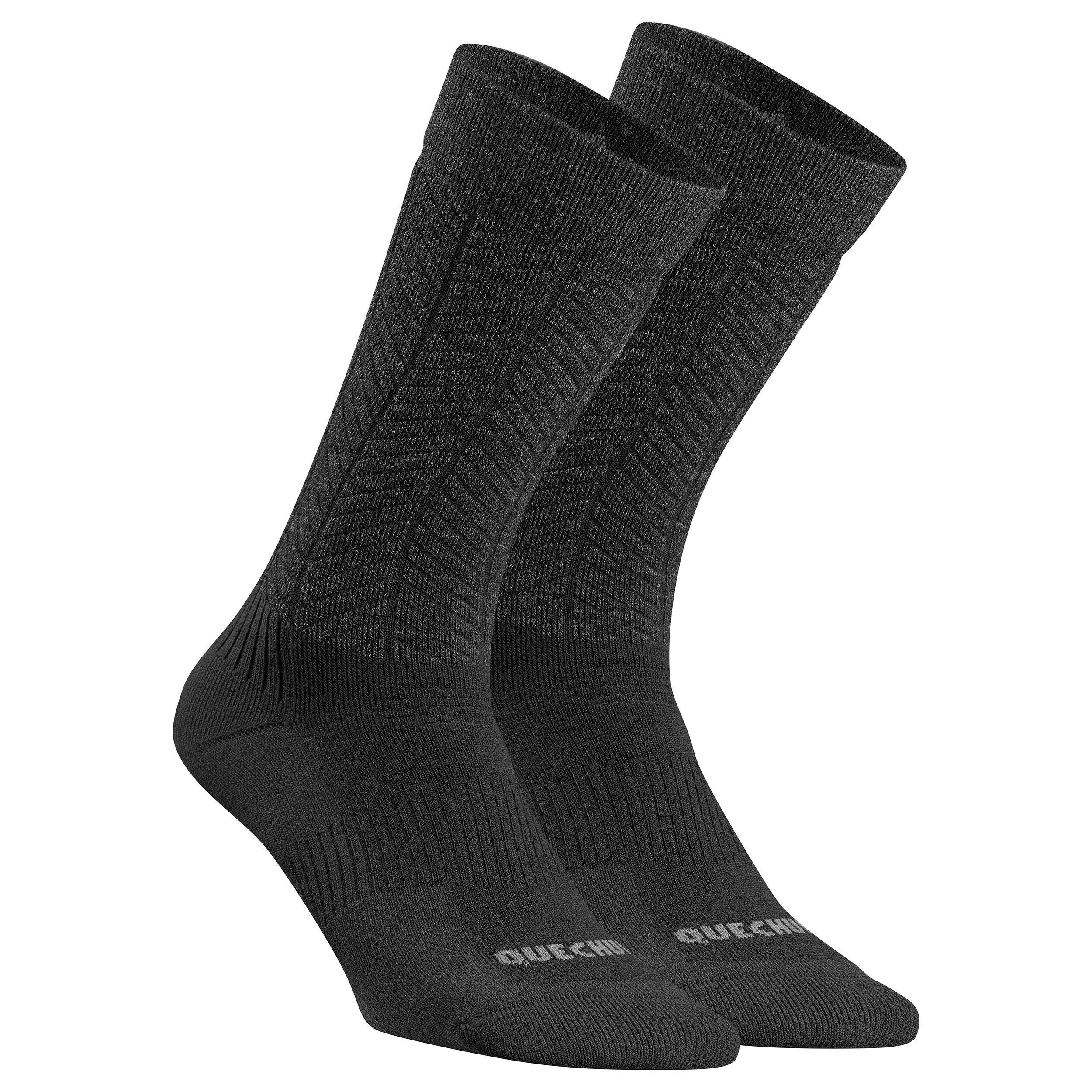 QUECHUA  Chaussettes - SH500 mid 