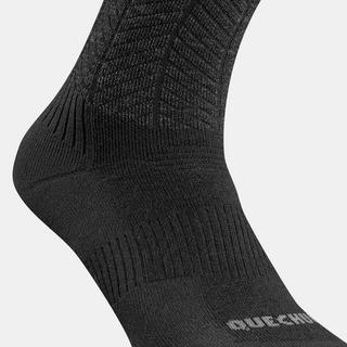 QUECHUA SH500 Ultra-Warm Merino Halbhohe Winterwandersocken 2 Paar  