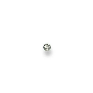 MUAU Schmuck  Nasenstecker Weissgold 750 Diamant 0.01ct. 