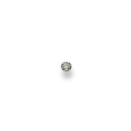 MUAU Schmuck  Nasenstecker Weissgold 750 Diamant 0.01ct. 
