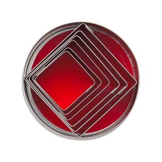 Städter Ausstecher Set Quadrat 6 Stück  