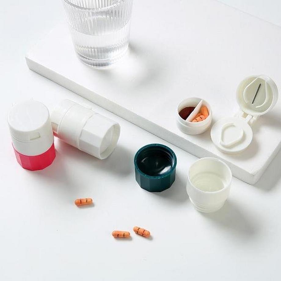 B2X Pillendose, multifunktional - Weiß  