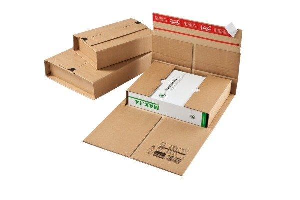 COLOMPAC  COLOMPAC Univ.Versandverpackung B4 2053515 350x260x70mm braun 20 Stück 