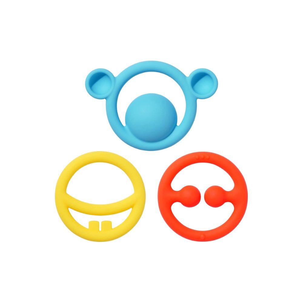 Image of Nigi, Nagi & Nogi Beiss-/Greifringe bunt