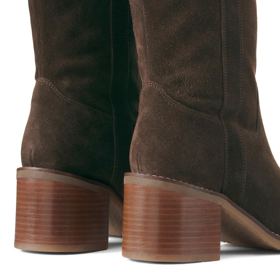 La Redoute Collections Bottes à talon large  