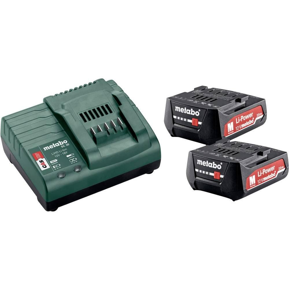 Metabo  Basic-Set 12V 2 x 2.0 Ah 