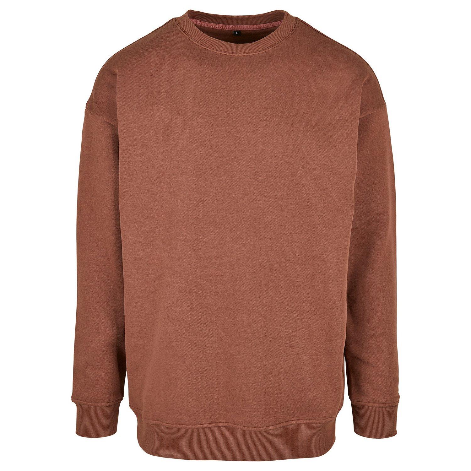 Image of Crew Neck Pullover Herren Braun S