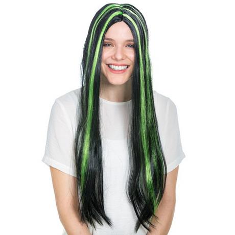 Tectake  Perücke Vampir Langhaar 