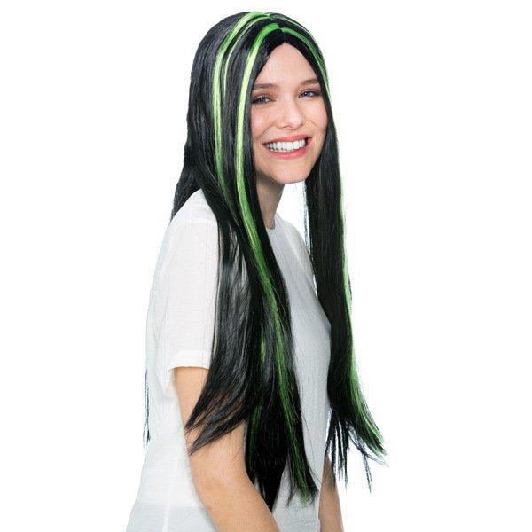 Tectake  Perücke Vampir Langhaar 