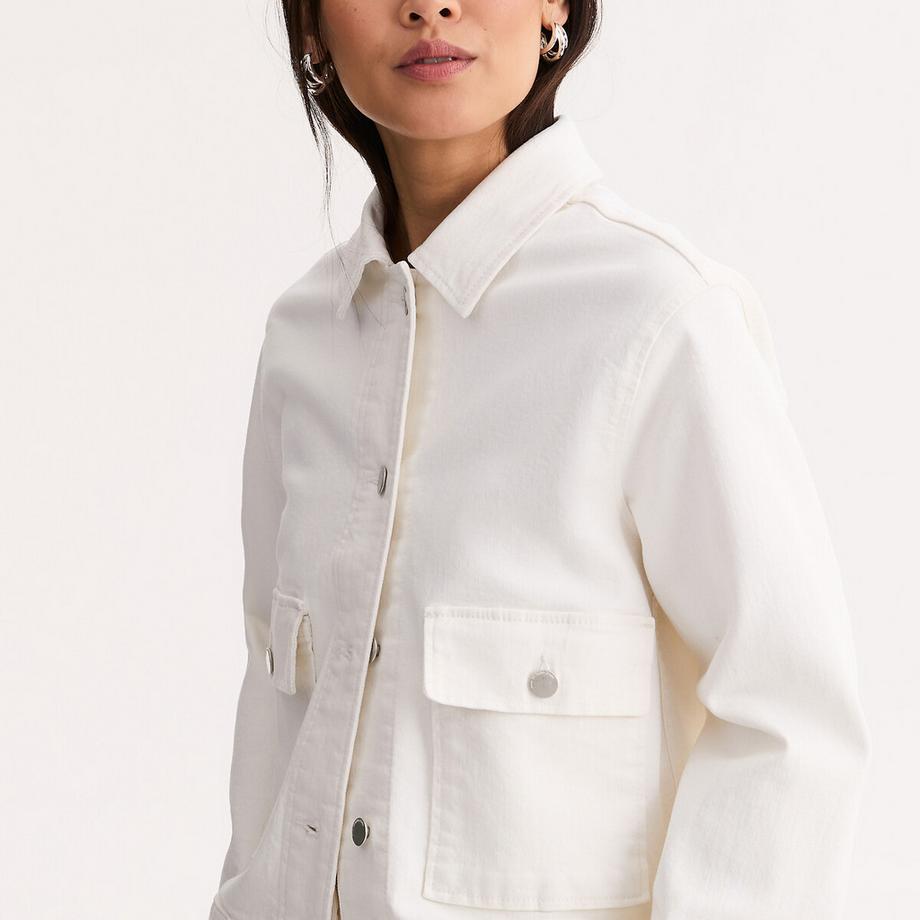 La Redoute Collections Veste en denim coupe ample Boxy Fit  