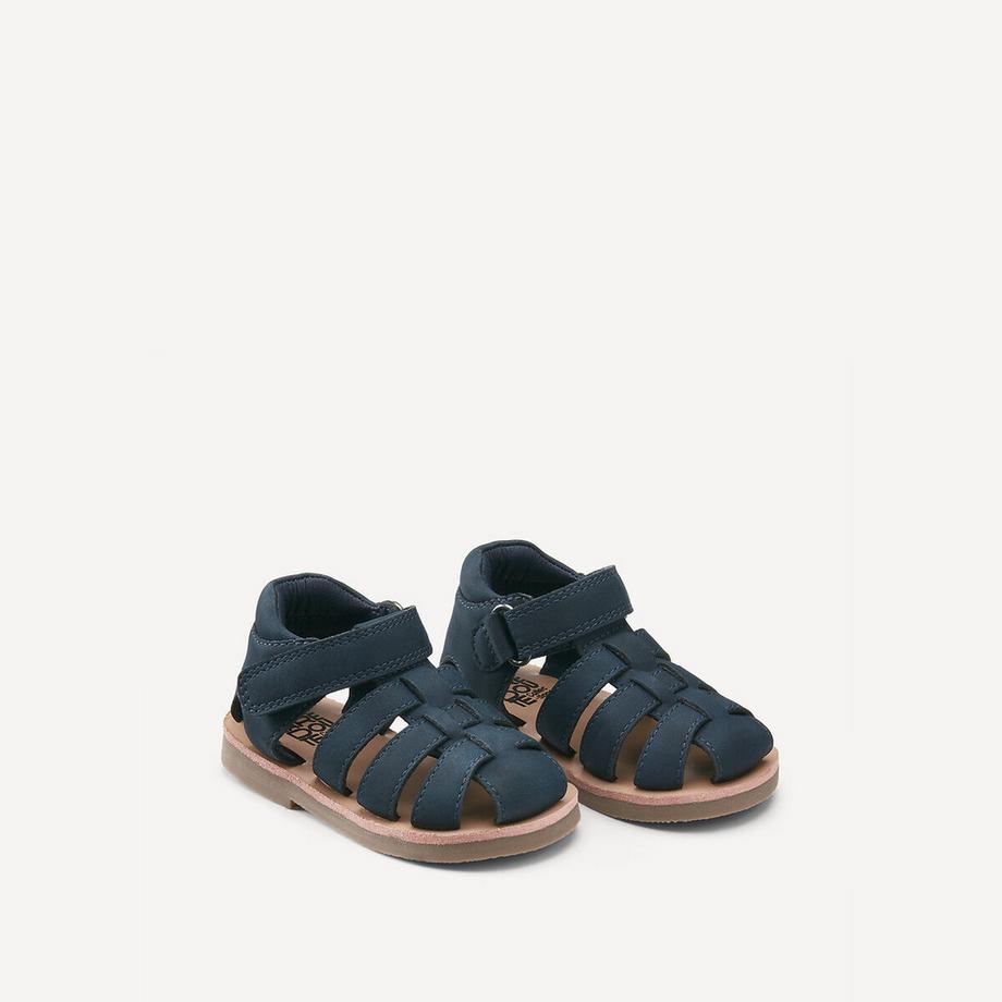 La Redoute Collections Geschlossene Sandalen mit Klettverschluss  