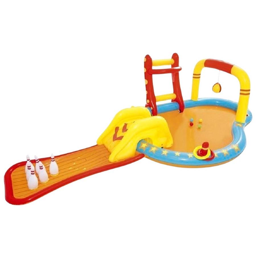 Bestway  BESTWAY 53068 aufblasbarer Spielplatz 435x213x117cm 