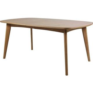 mutoni Table à manger Chêne Brighton (facultatif avec rallonge)  