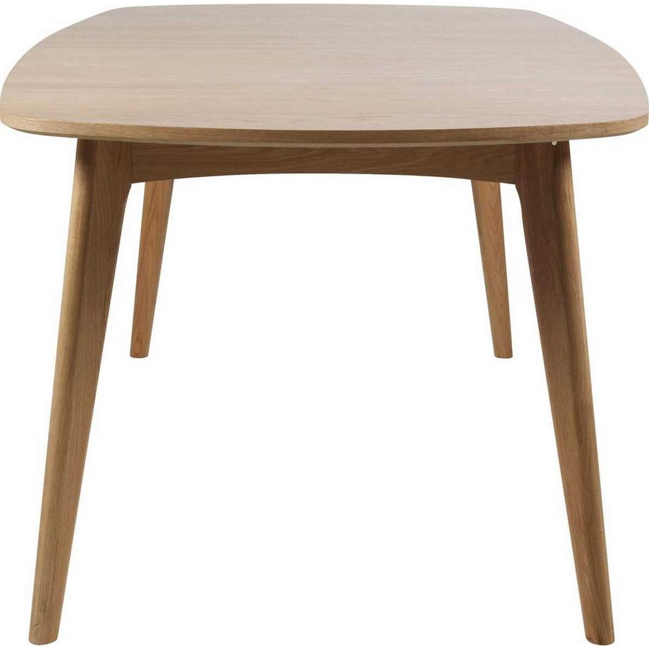 mutoni Table de salle à manger Brighton chêne (avec rallonge en option)  