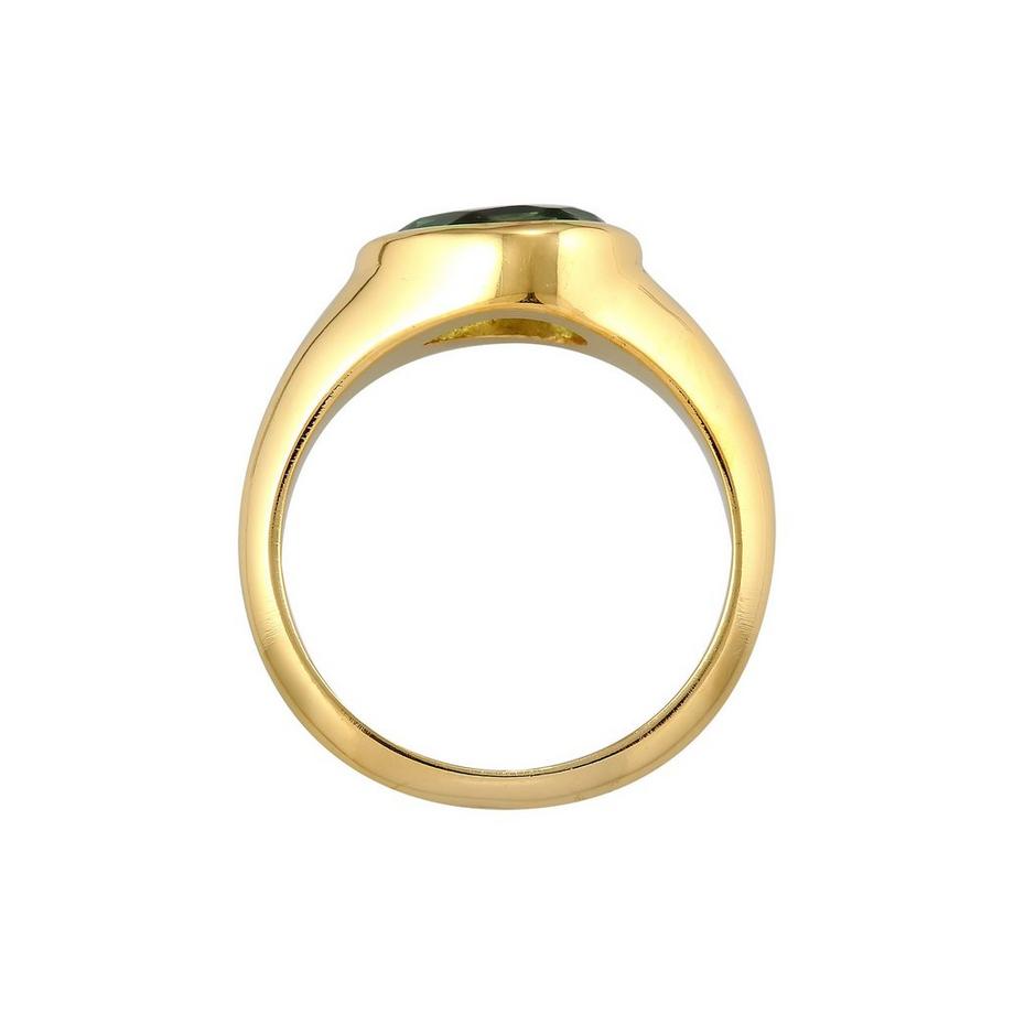 Elli  Bague Siegelring Quartz 925 Silber 