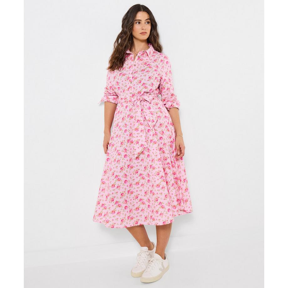 Joe Browns Abito Camicia con Motivo a Rose  