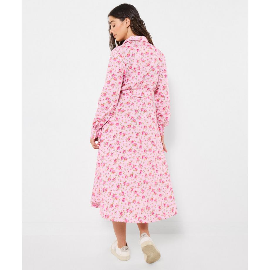 Joe Browns Abito Camicia con Motivo a Rose  
