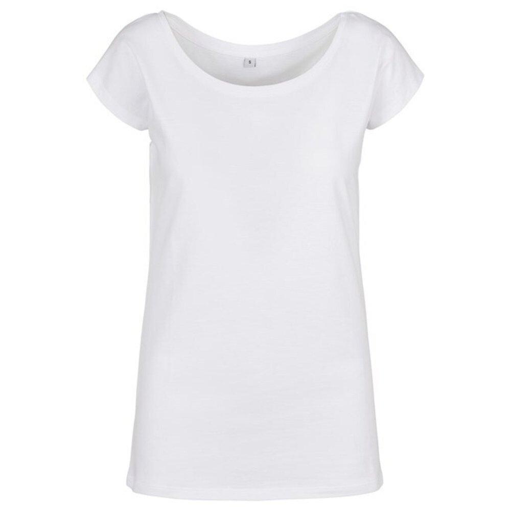 Image of Tshirt Weite Öffnung Damen Weiss S