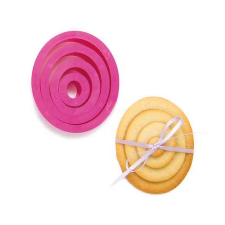 Decora Ausstecher Set Oval, 4-teilig  