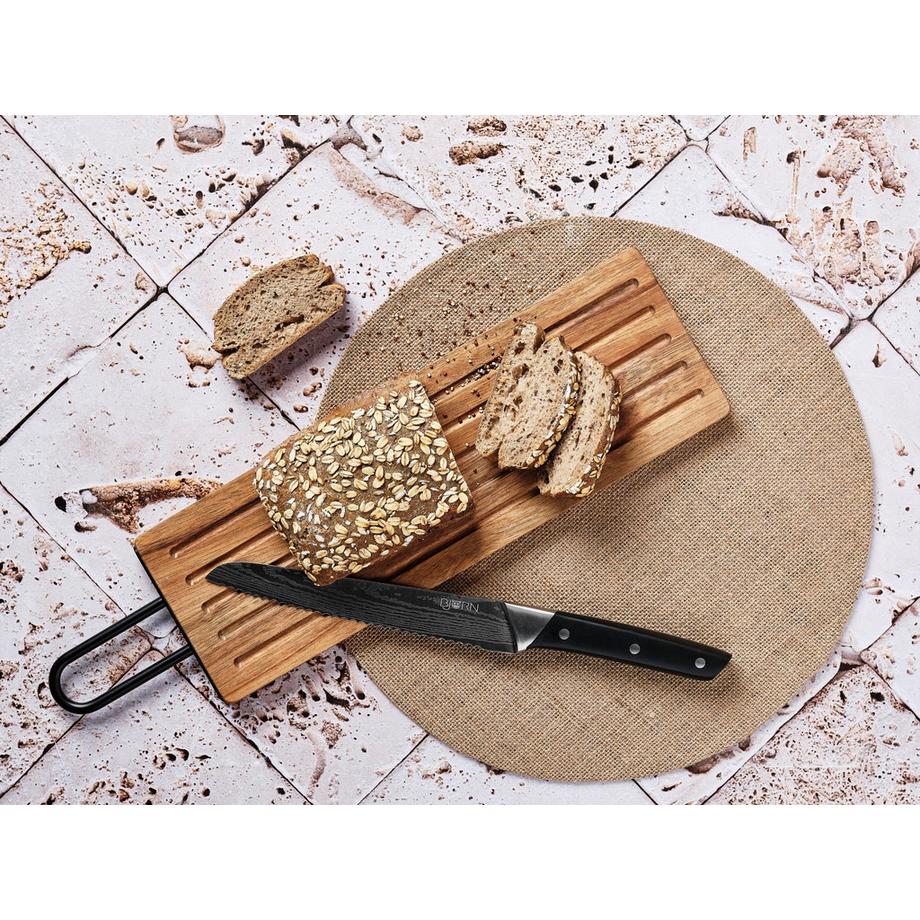 BJÖRN Planche à pain en bois d'acacia STINE  