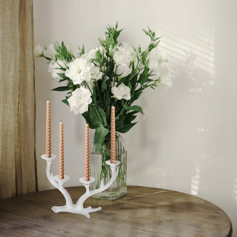 B2X  Chandelier en bois de cerf 