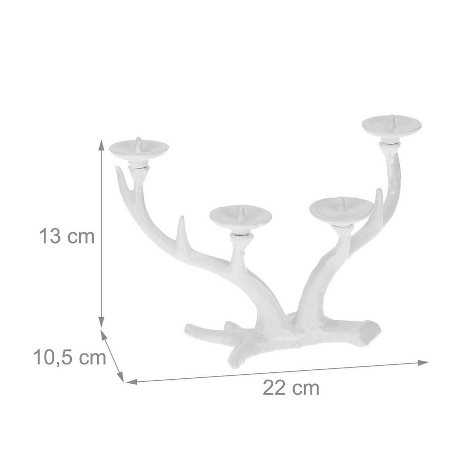 B2X  Chandelier en bois de cerf 