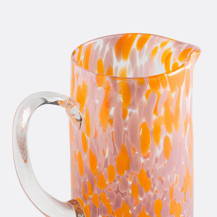 La Redoute Intérieurs Carafe en verre moucheté  