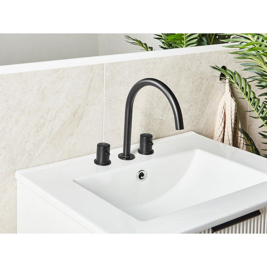 Beliani Rubinetteria per lavabo en Ottone  PILCOMAYO  