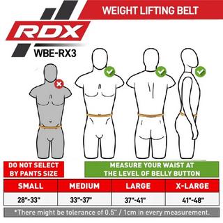 RDX SPORTS  RDX Gewichthebergürtel Eva Curve RX3 