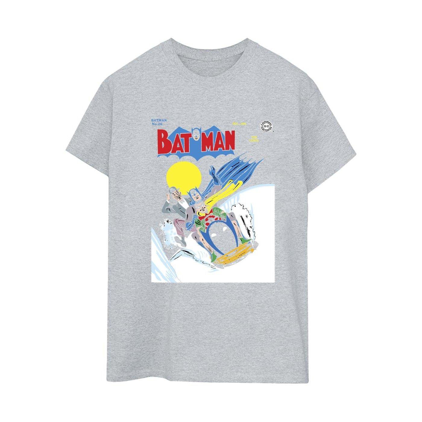 Image of Batman Snow Mobile Tshirt Damen Grau L