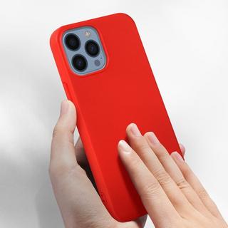 Avizar  Coque iPhone 13 Pro Silicone Rouge 