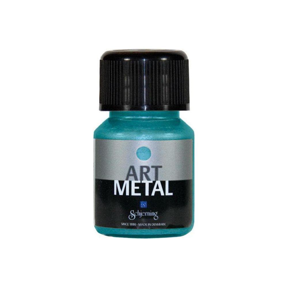 Image of Schjerning Art Metal Farbe auf Wasserbasis 30 ml 1 Stück(e) Türkisblau