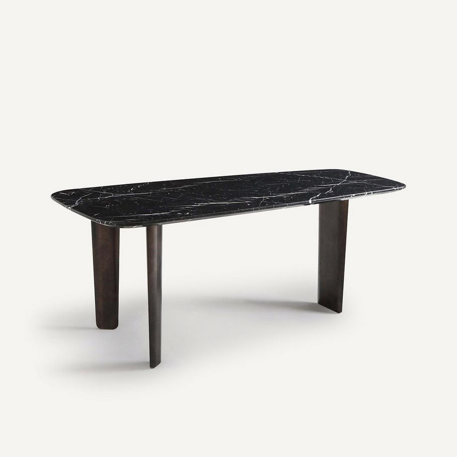 Esstisch Dolmena mit Marmorplatte