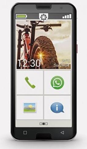 Image of EMPORIA SMART.5 14 cm (5.5 Zoll) Single SIM Android 10.0 4G USB Typ-C 3 GB 32 GB 3550 mAh Schwarz - 32 GB