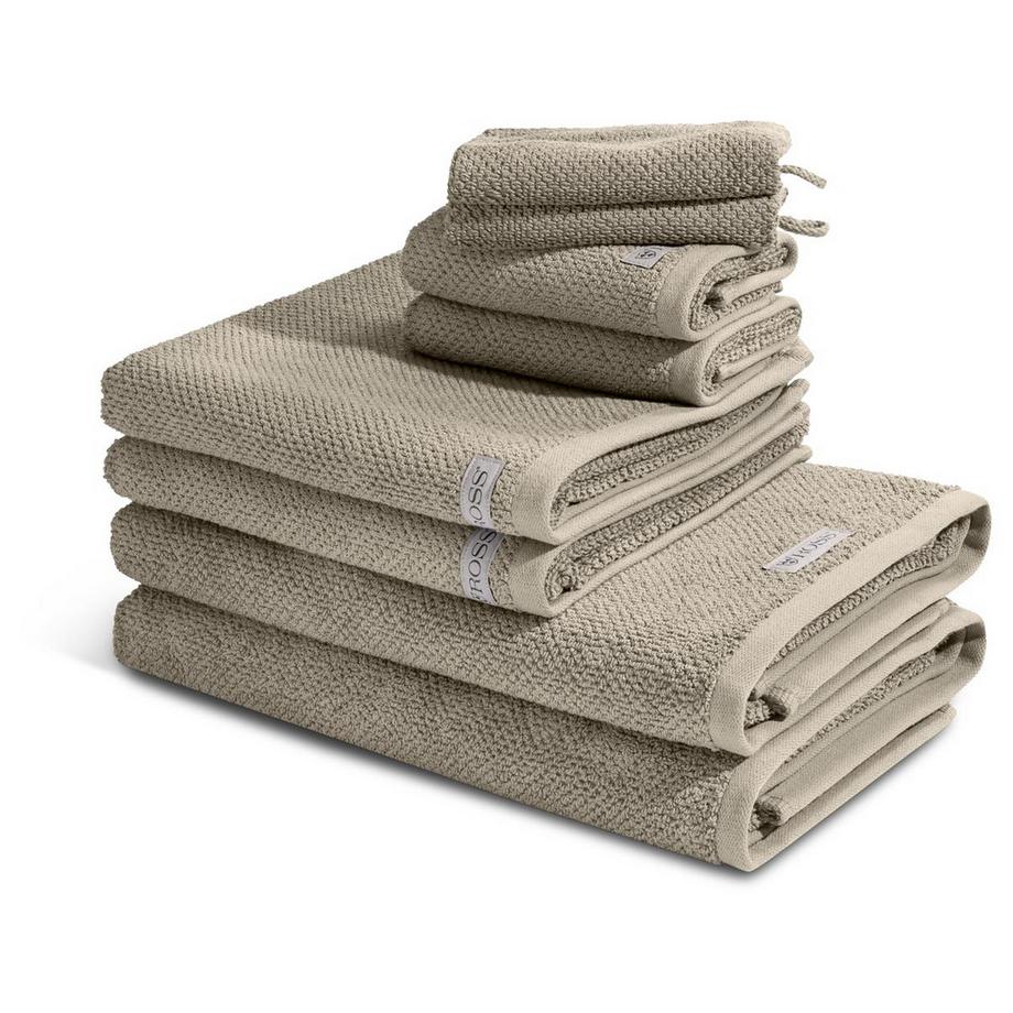 Selection - coton bio set de serviettes 8 pièces