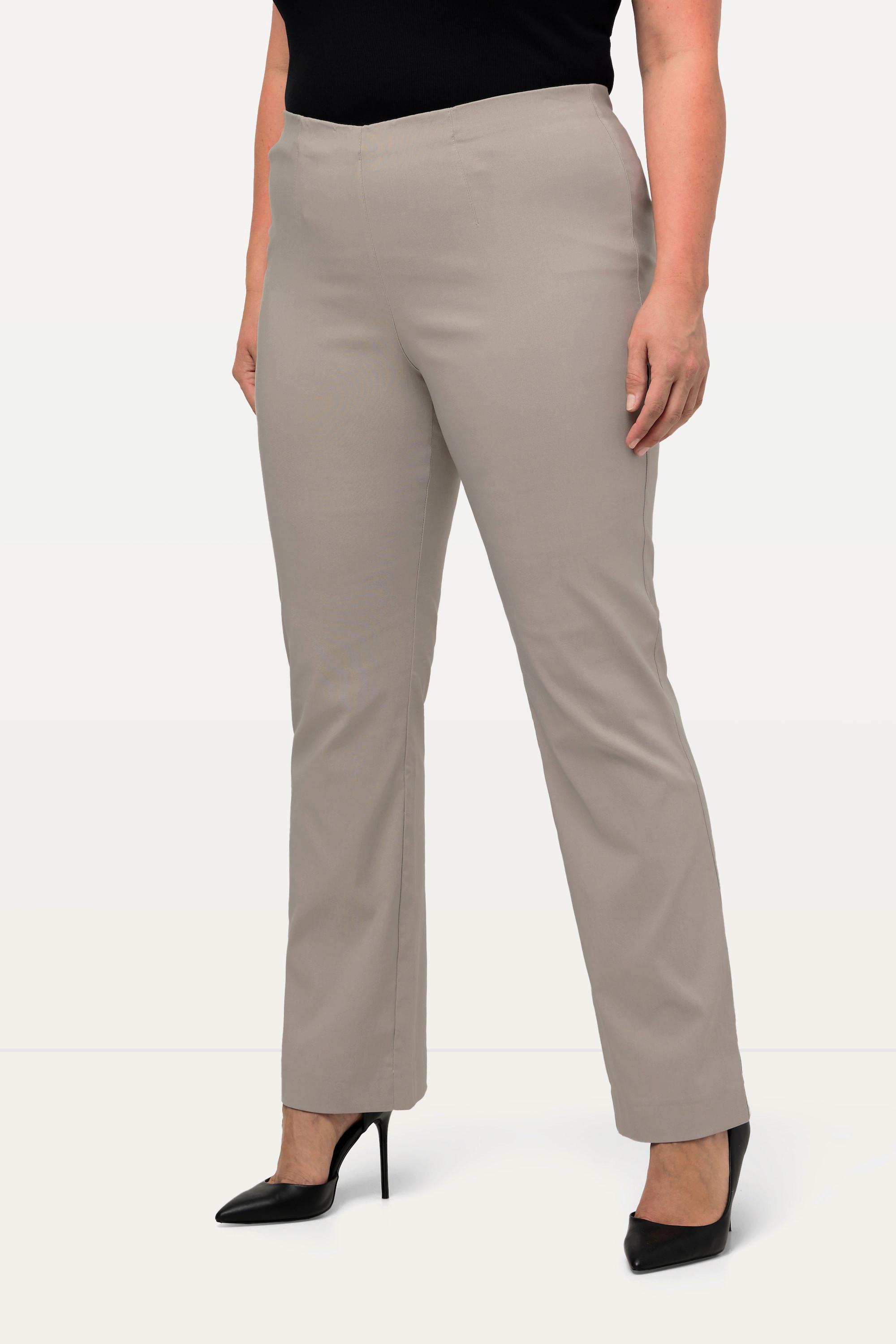 Ulla Popken  Pantalon classique en tissu bengaline 