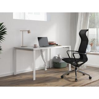 Vente-unique Bureau professionnel 1 personne - Blanc - L160 cm - DOWNTOWN  