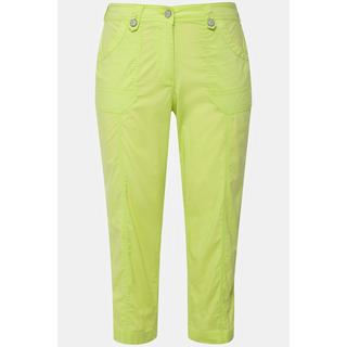 Ulla Popken  Pantalon cargo 7/8 avec attaches, taille confortable 