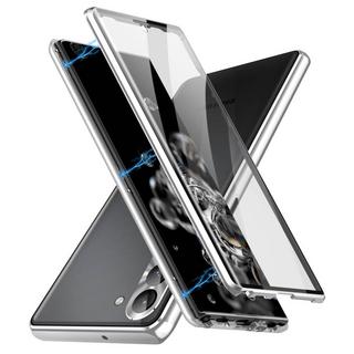Cover-Discount  Galaxy S24 - Magnetic protective case with glass 