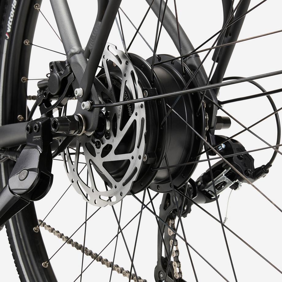 ELOPS  Bicicletta da città trekking 28 pollici con pedalata assistita 