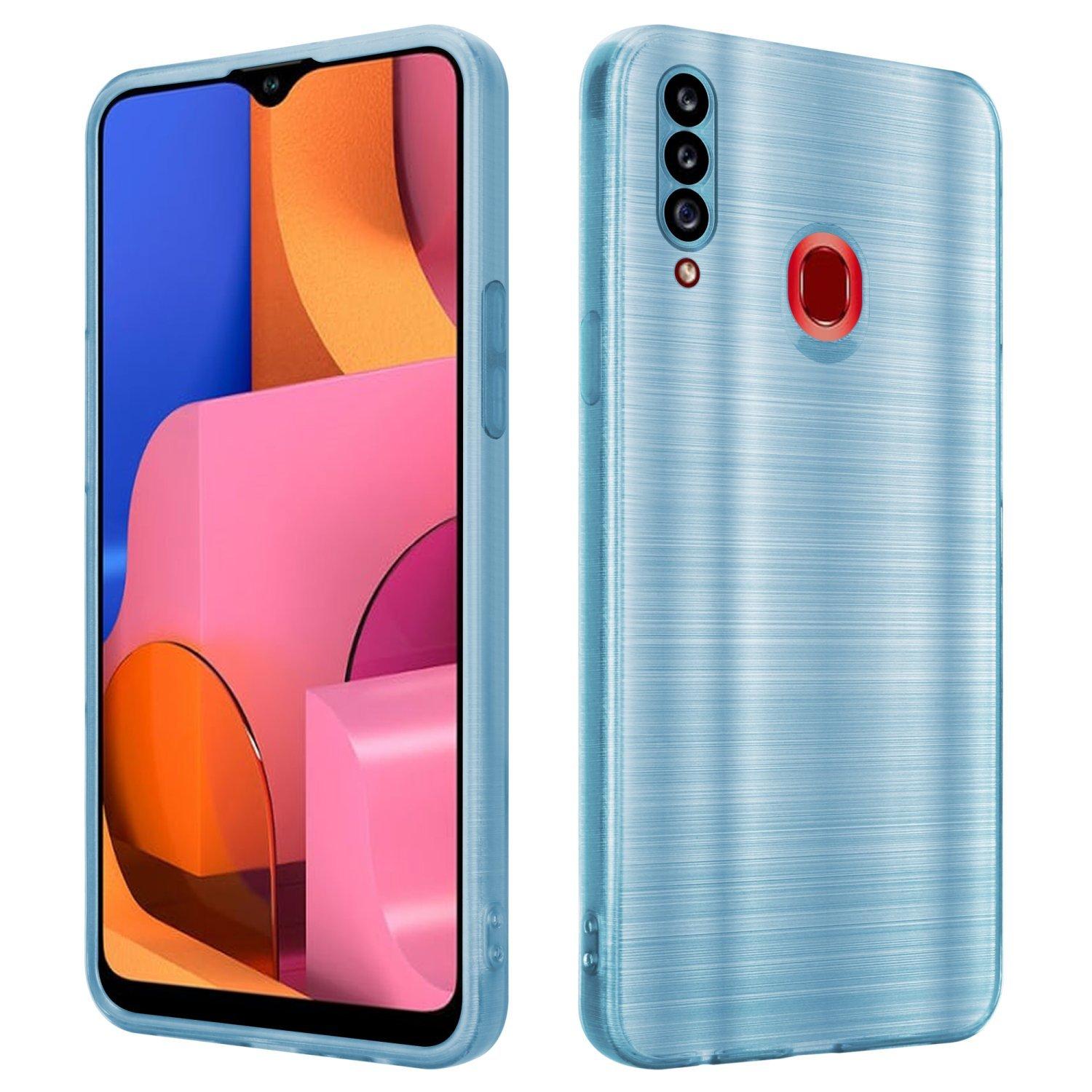 Image of Hülle für Samsung Galaxy A20s im Brushed Design