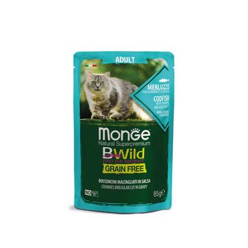 BWild per gatti con merluzzo - Multipack