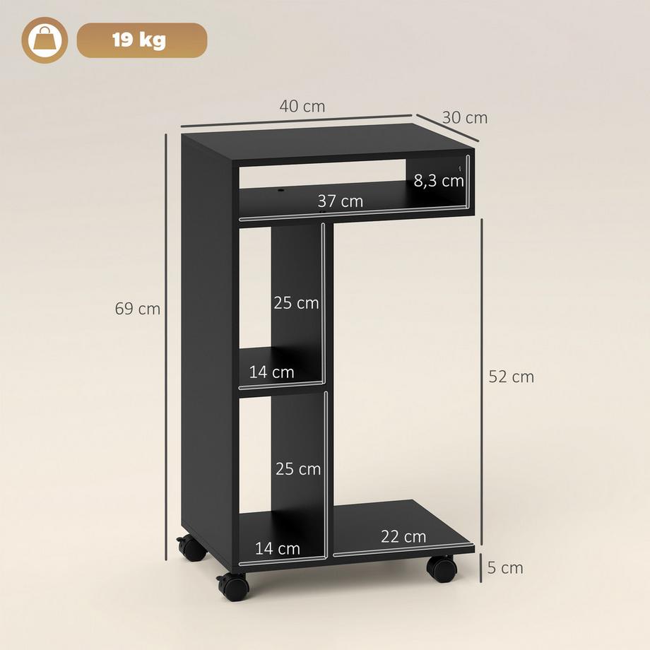 HOMCOM Beistelltisch  