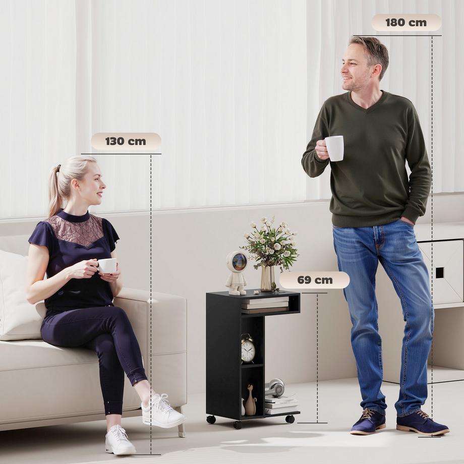 HOMCOM Beistelltisch  