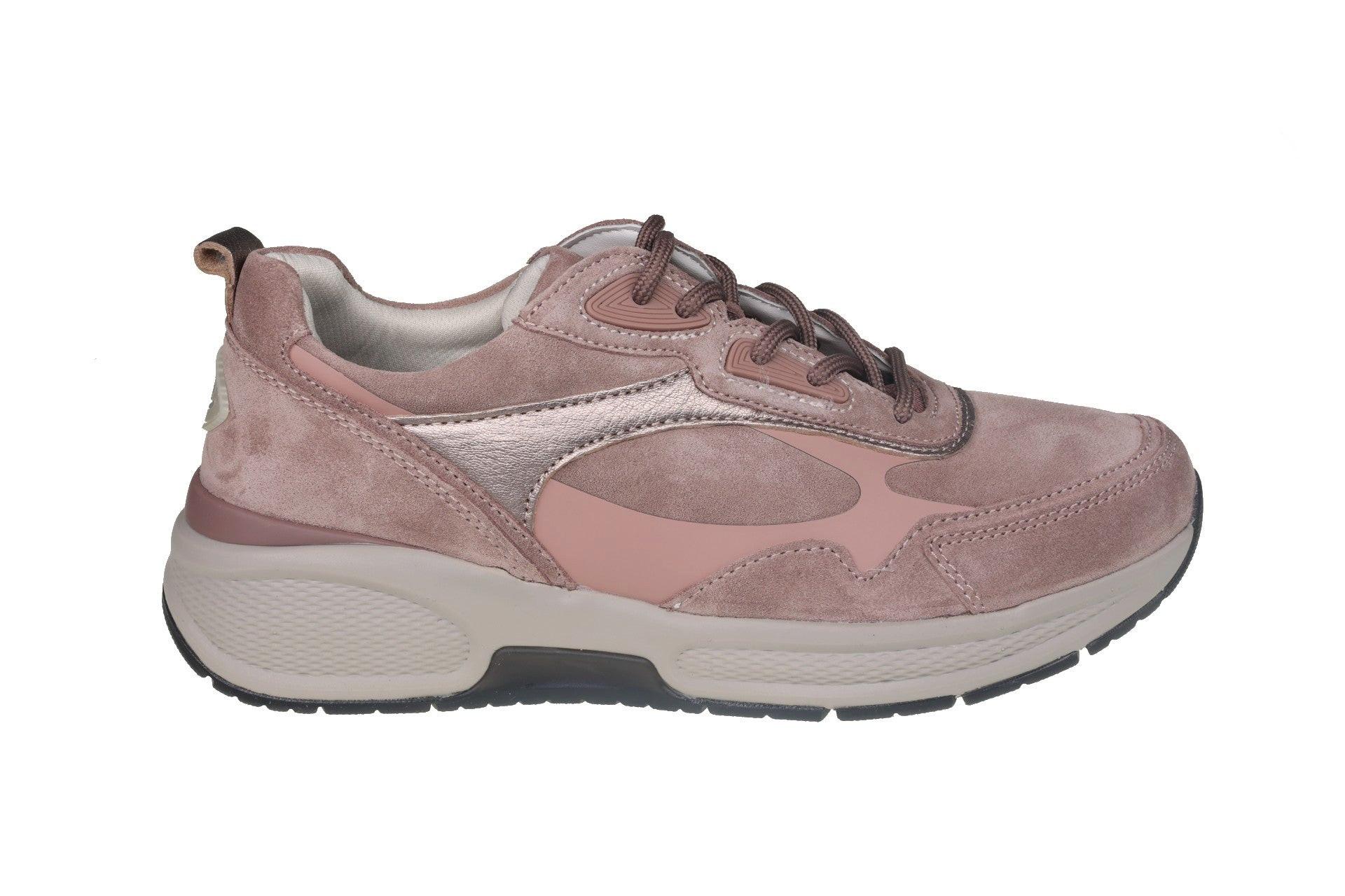Image of Wildleder Wandersneaker Damen Rosa 42.5