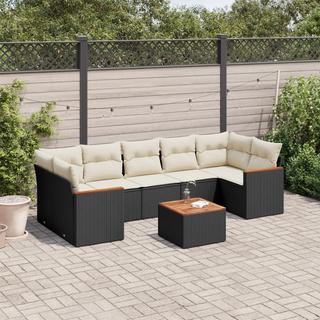 VidaXL Garten sofagarnitur poly-rattan  