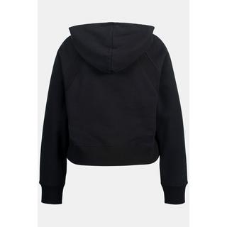 Ulla Popken  Hoodie, kurzer Schnitt, Langarm, Kapuzenshirt 